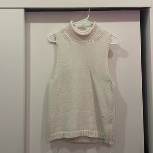 J Crew Knit Top - White